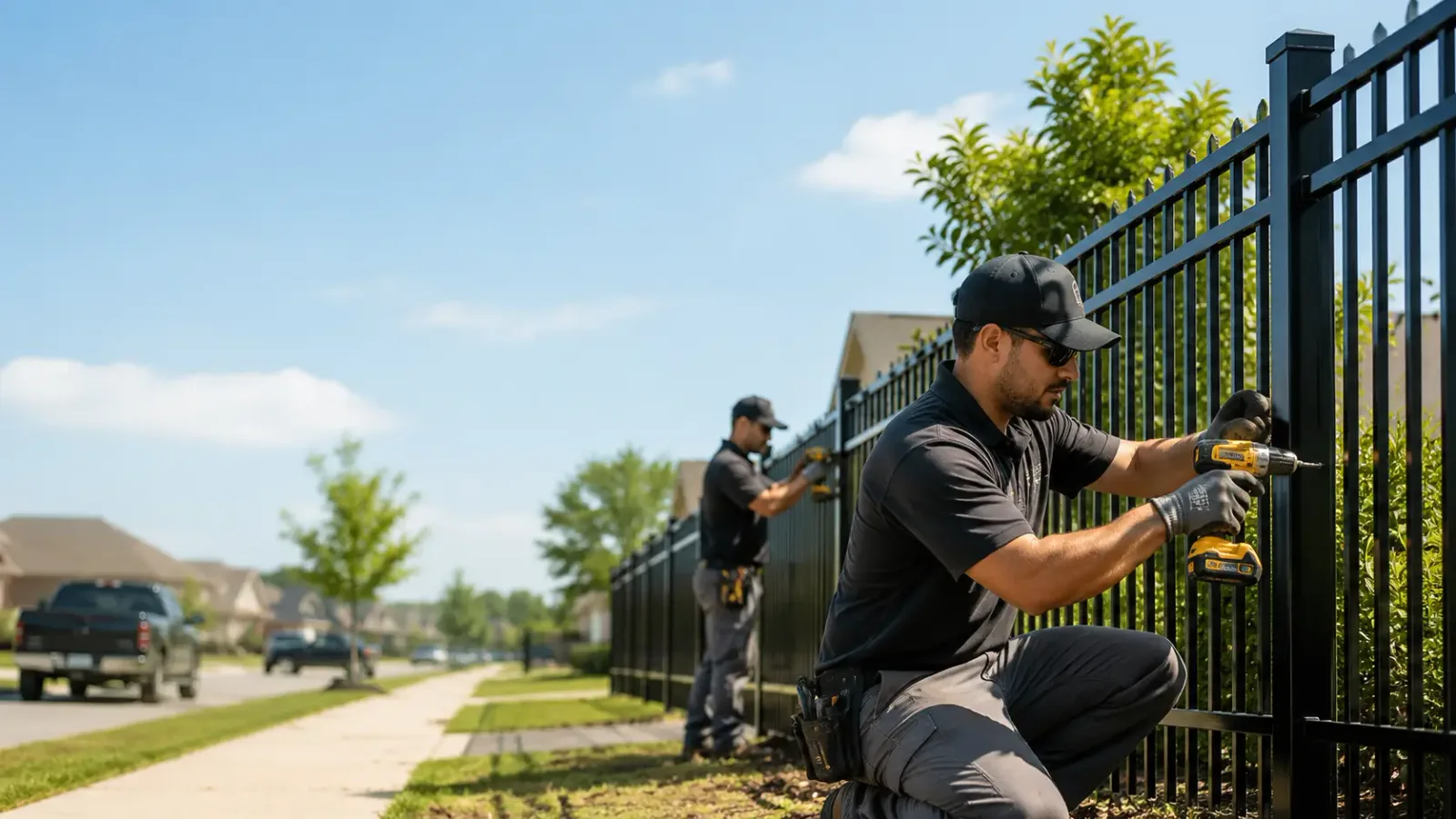 Metal Fence Installation in Illiopolis, IL